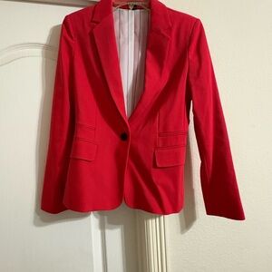 Women's Red Blazer